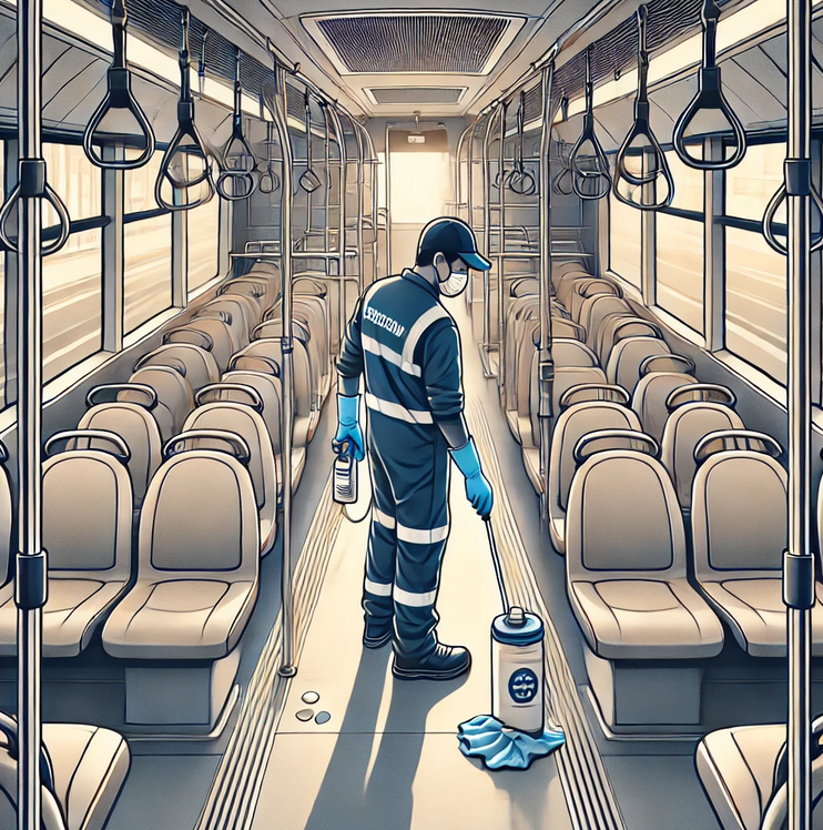 Hygiene and Cleaning Measures in Public Transit