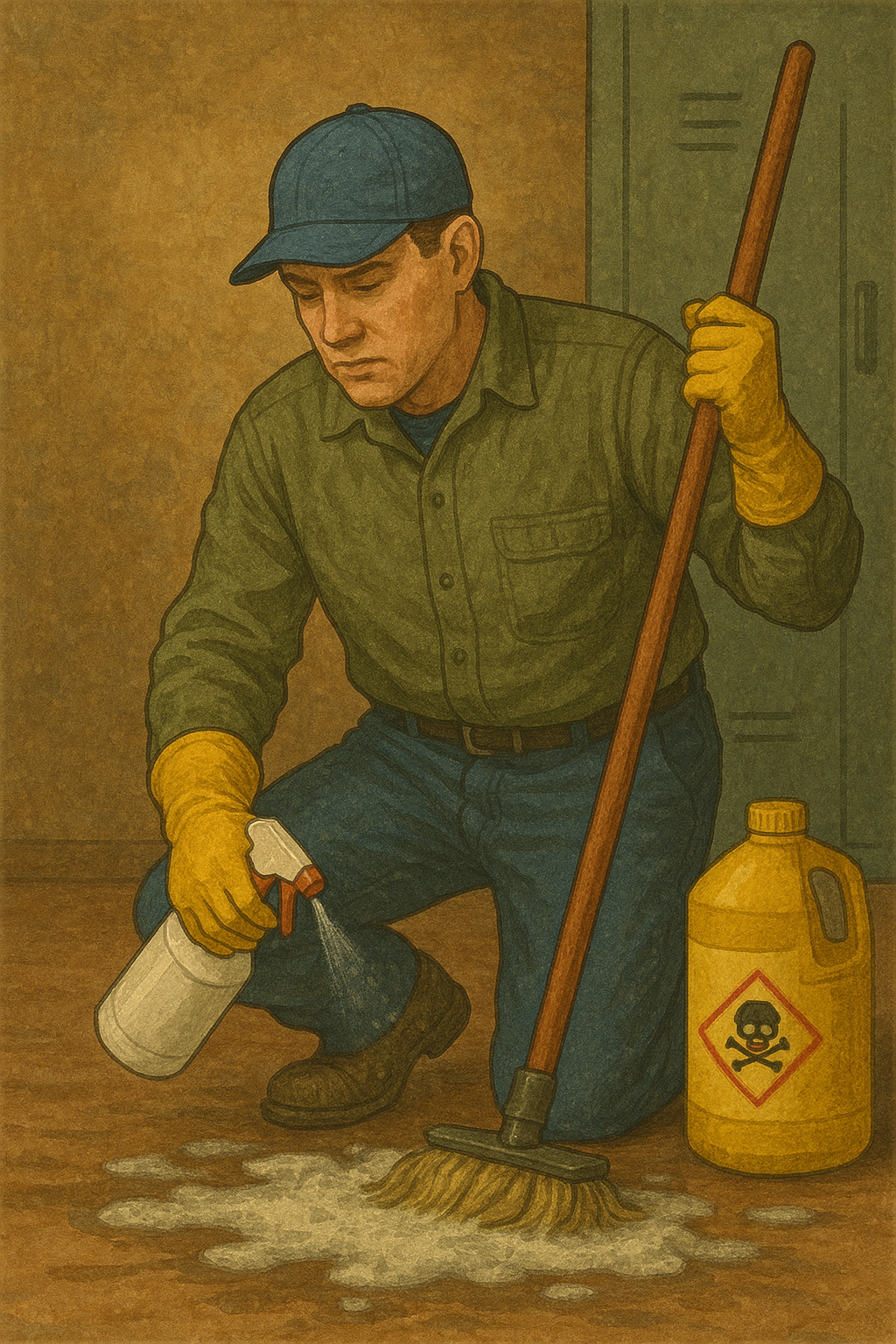 Safe Use of Industrial Cleaning Chemicals in the Workplace