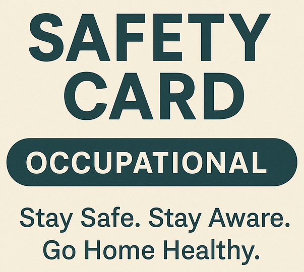 Occupational Safety Card