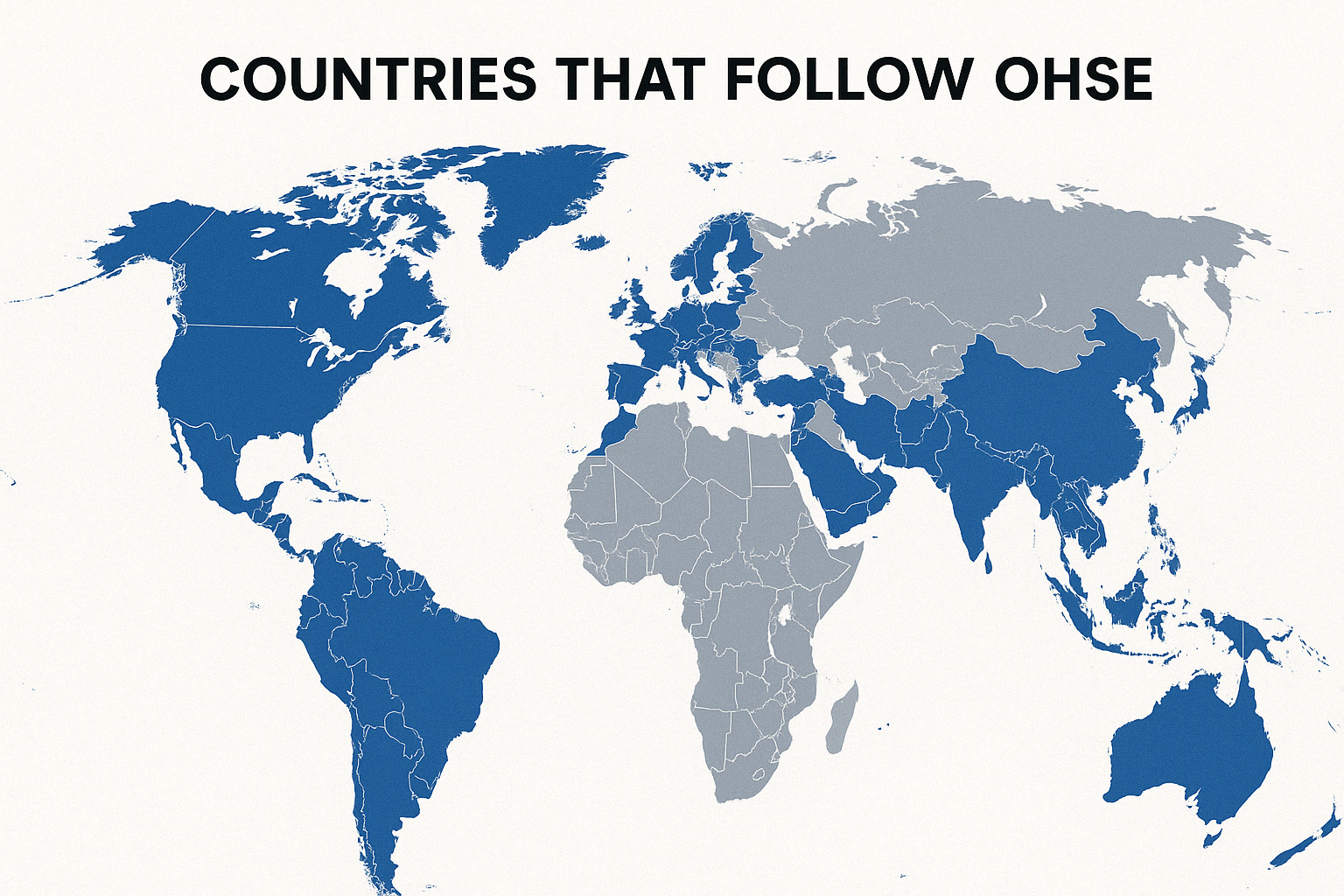 Countries that follow OHSE