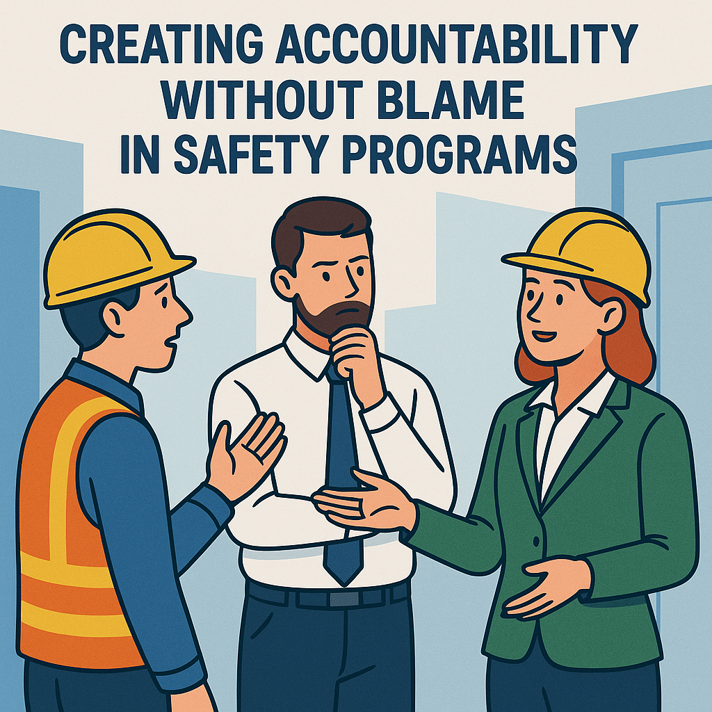 Accountability Without Blame in Safety Programs
