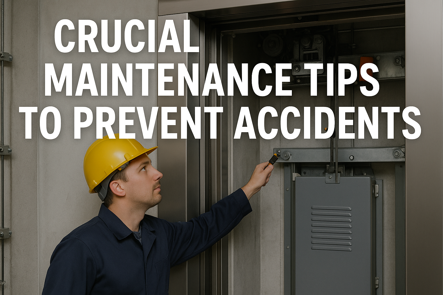Crucial Elevator Maintenance Tips to Prevent Accidents