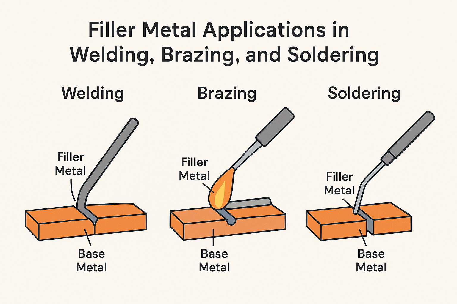 Filler Metal: Fluxes and Powders in Welding, Brazing, and Soldering