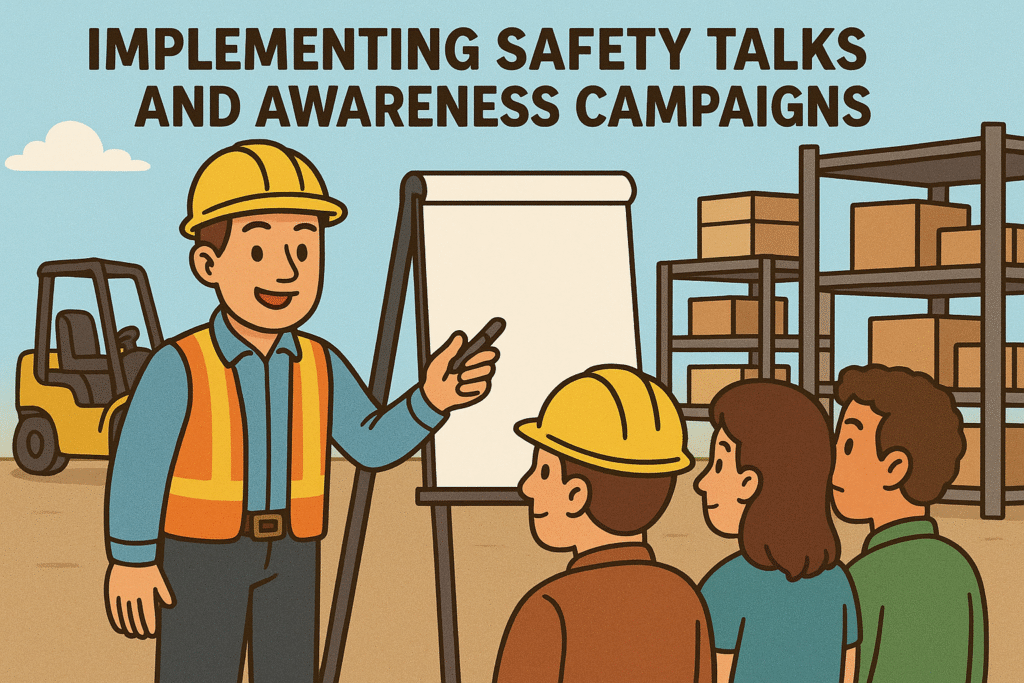 Implementing Safety Talks and Awareness Campaigns