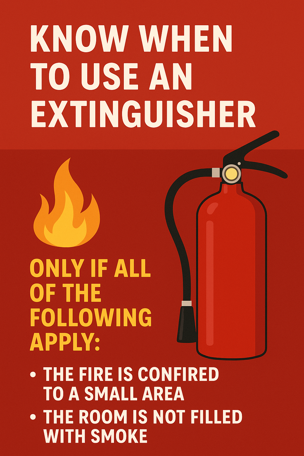 How to Use a Fire Extinguisher Correctly (PASS 4 Method Explained)