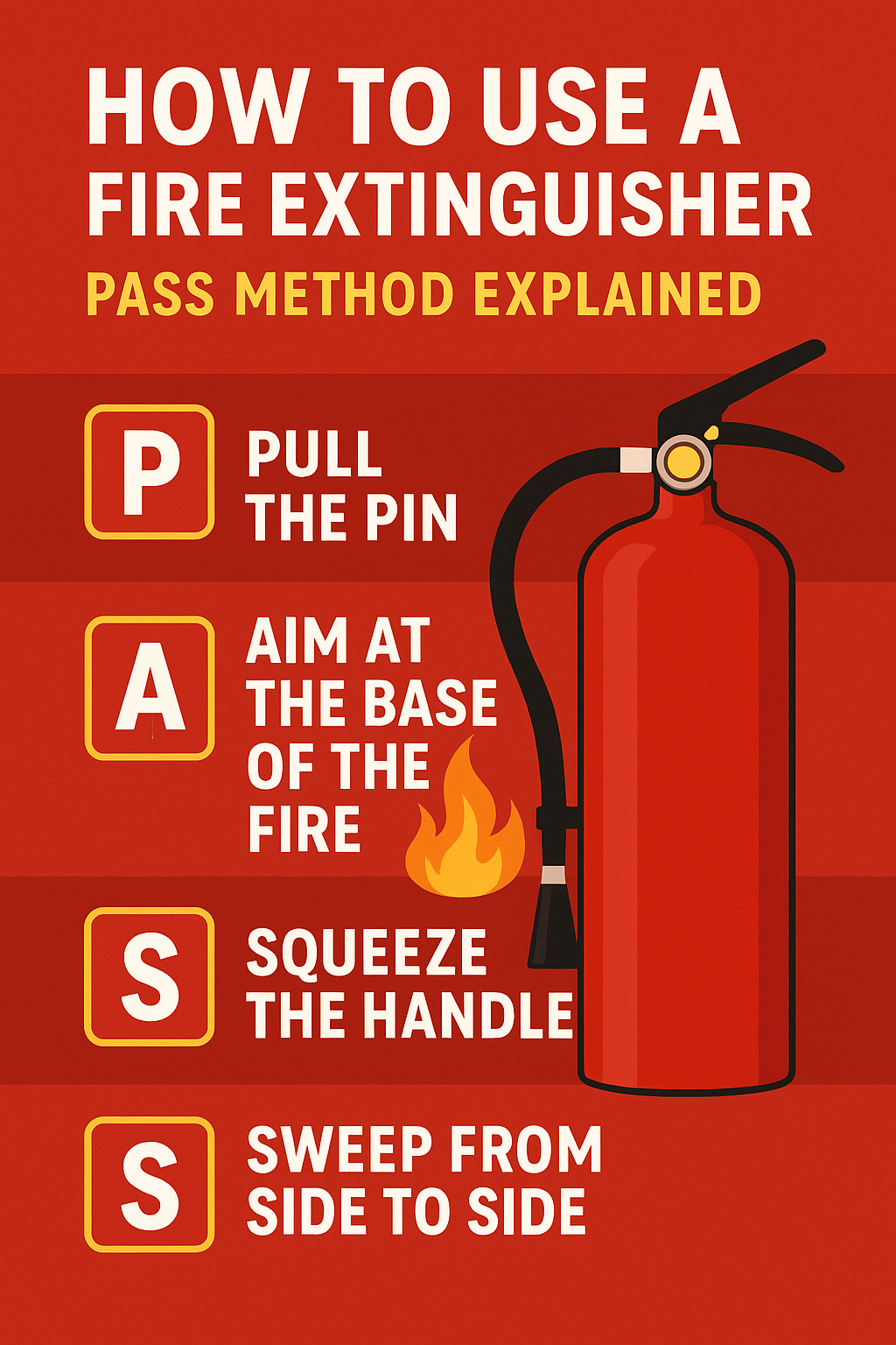 How to Use a Fire Extinguisher