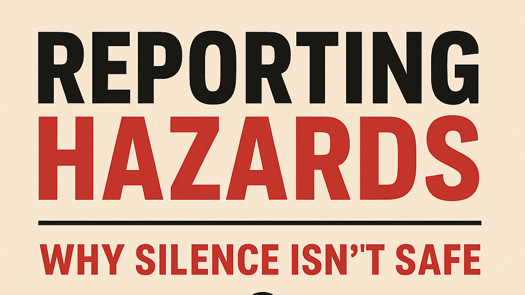 Reporting hazards