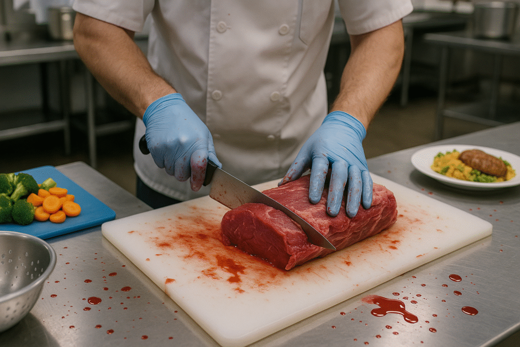 Preventing Cross-Contamination in Healthcare Food Service Units