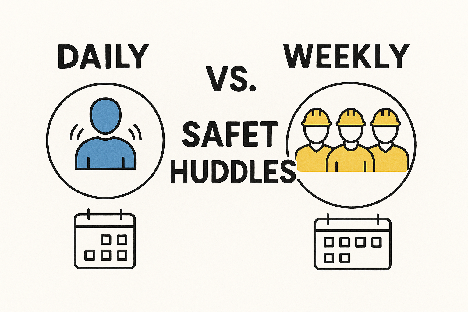 Daily vs Weekly Safety Huddles