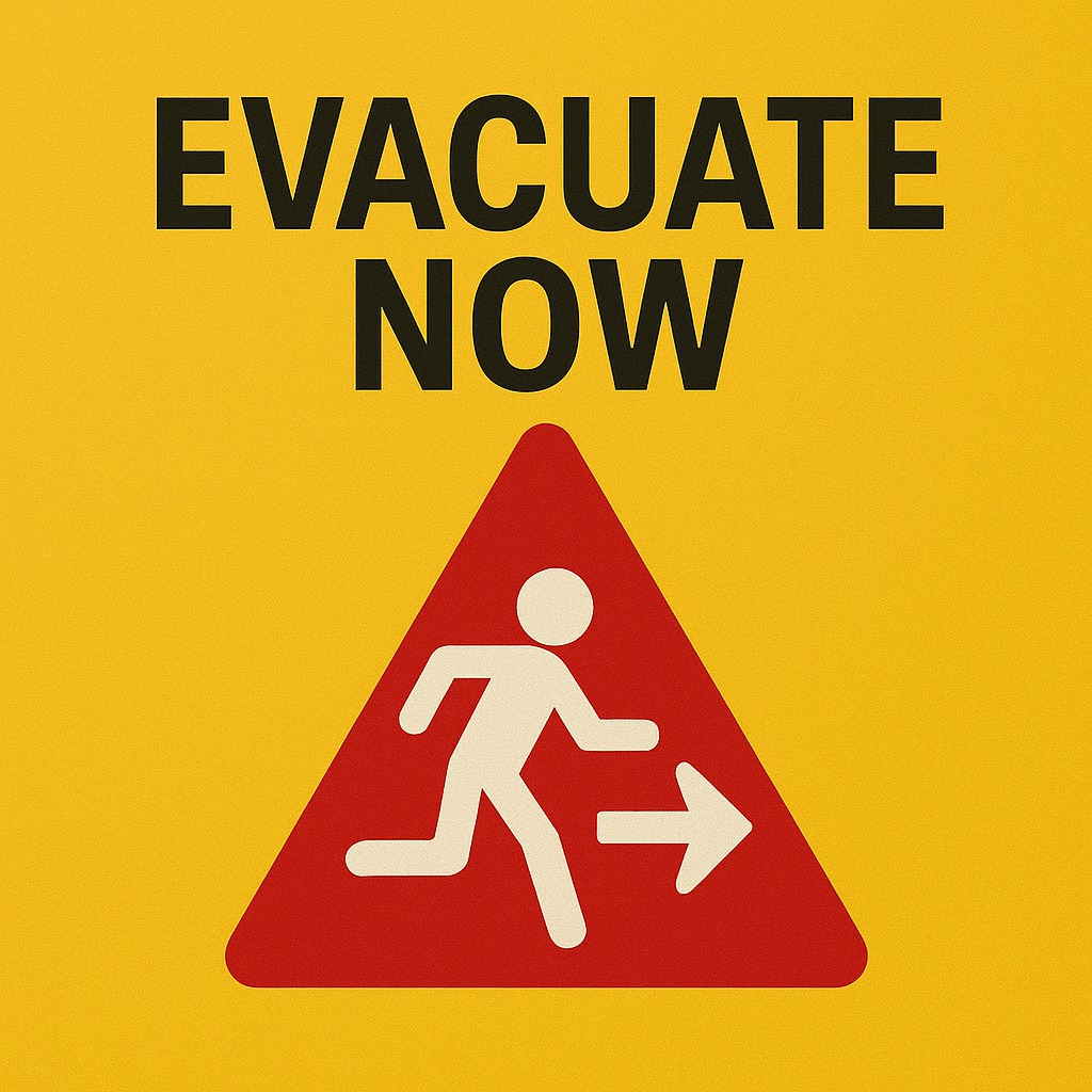 Evacuate Now