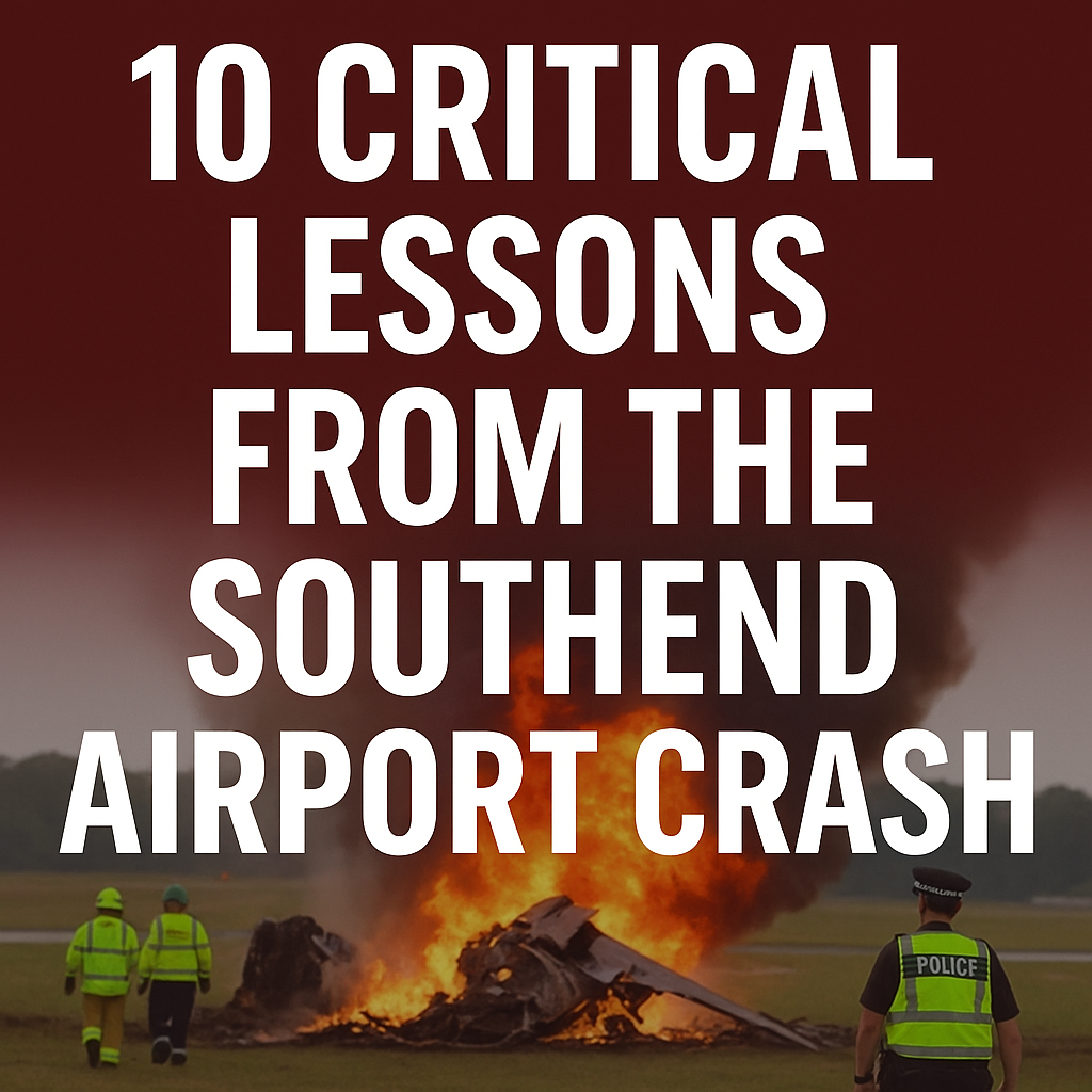 Aviation Accident and Incident: 10 Critical Lessons from the Southend Airport Crash