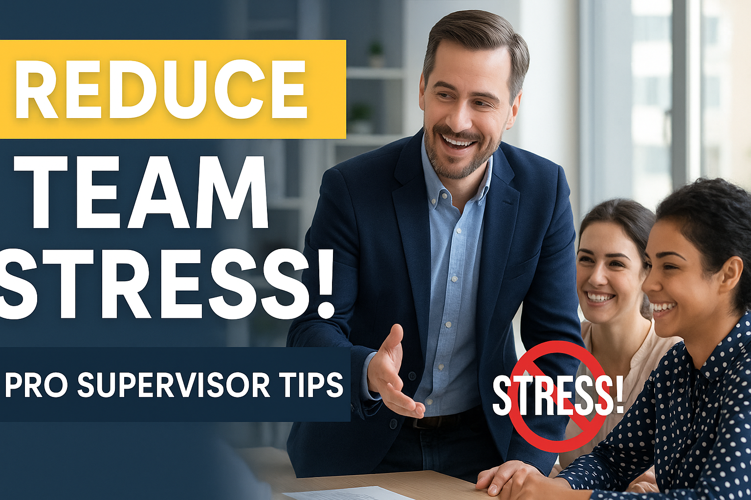 How Supervisors Can Reduce Stress in Their Teams: Proven Strategies for a Healthier Workplace