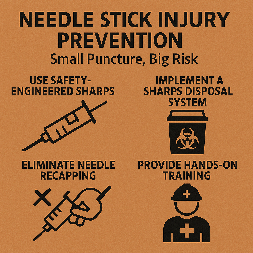 5 Crucial Tips for Needle Stick Injury Prevention: Small Puncture, Big Risk