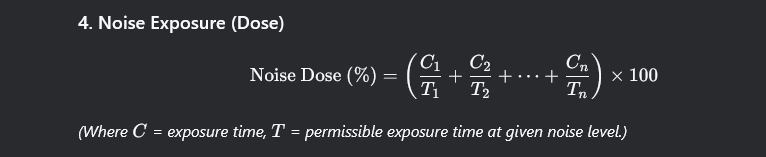 Noise Exposure (Dose): Controlling Hearing Risks