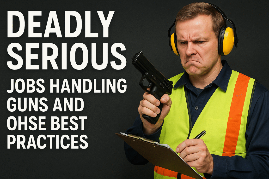 Deadly Serious: Jobs Handling Guns and OHSE Best Practices