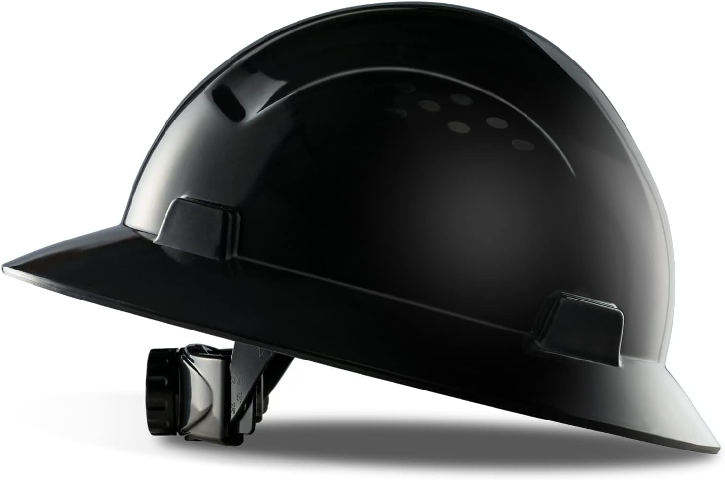 LANON Black Full Brim Hard Hat