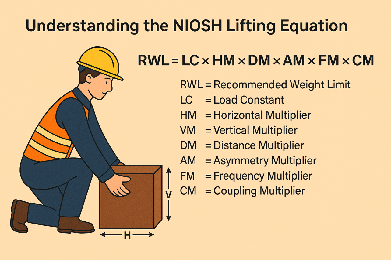 NIOSH Lifting Equation Calculator – OHSE