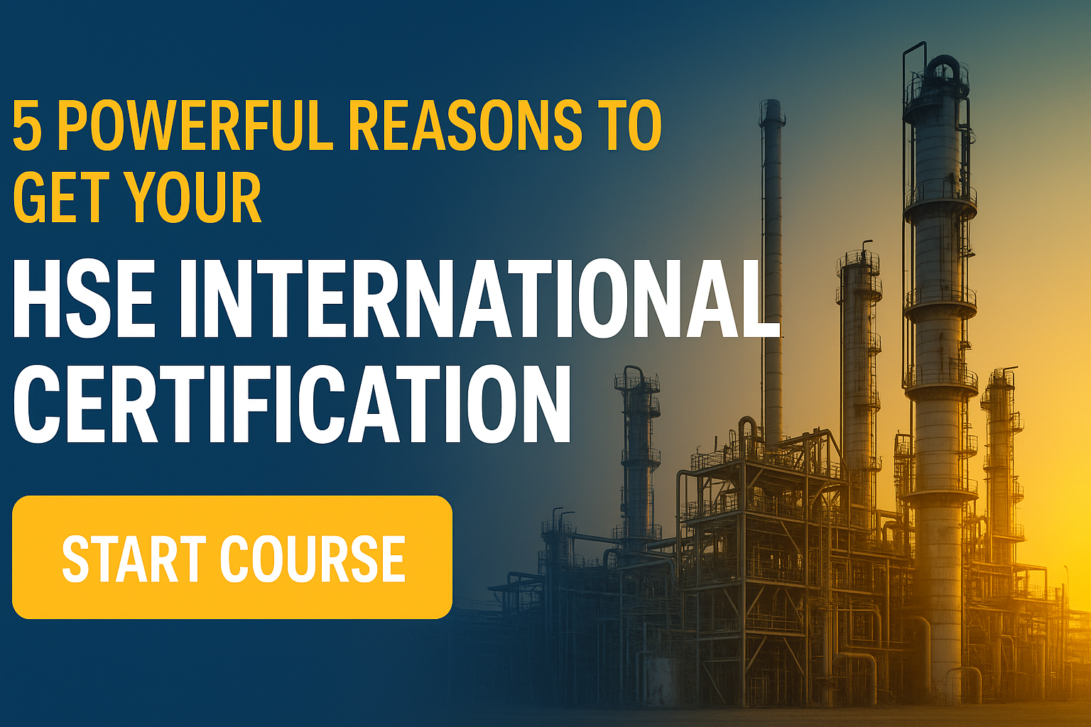 5 Powerful Reasons to Get Your HSE International Certification Today : HSE International Certification