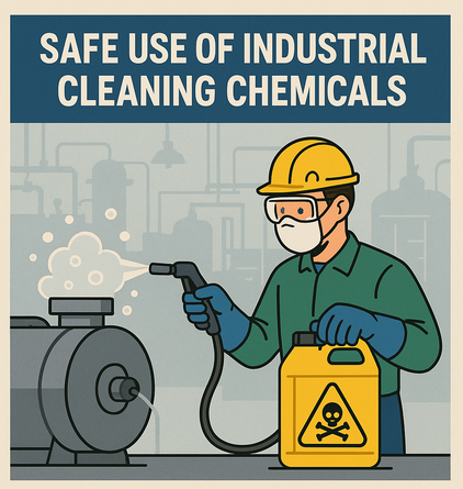 Safe Use of Industrial Cleaning Chemicals