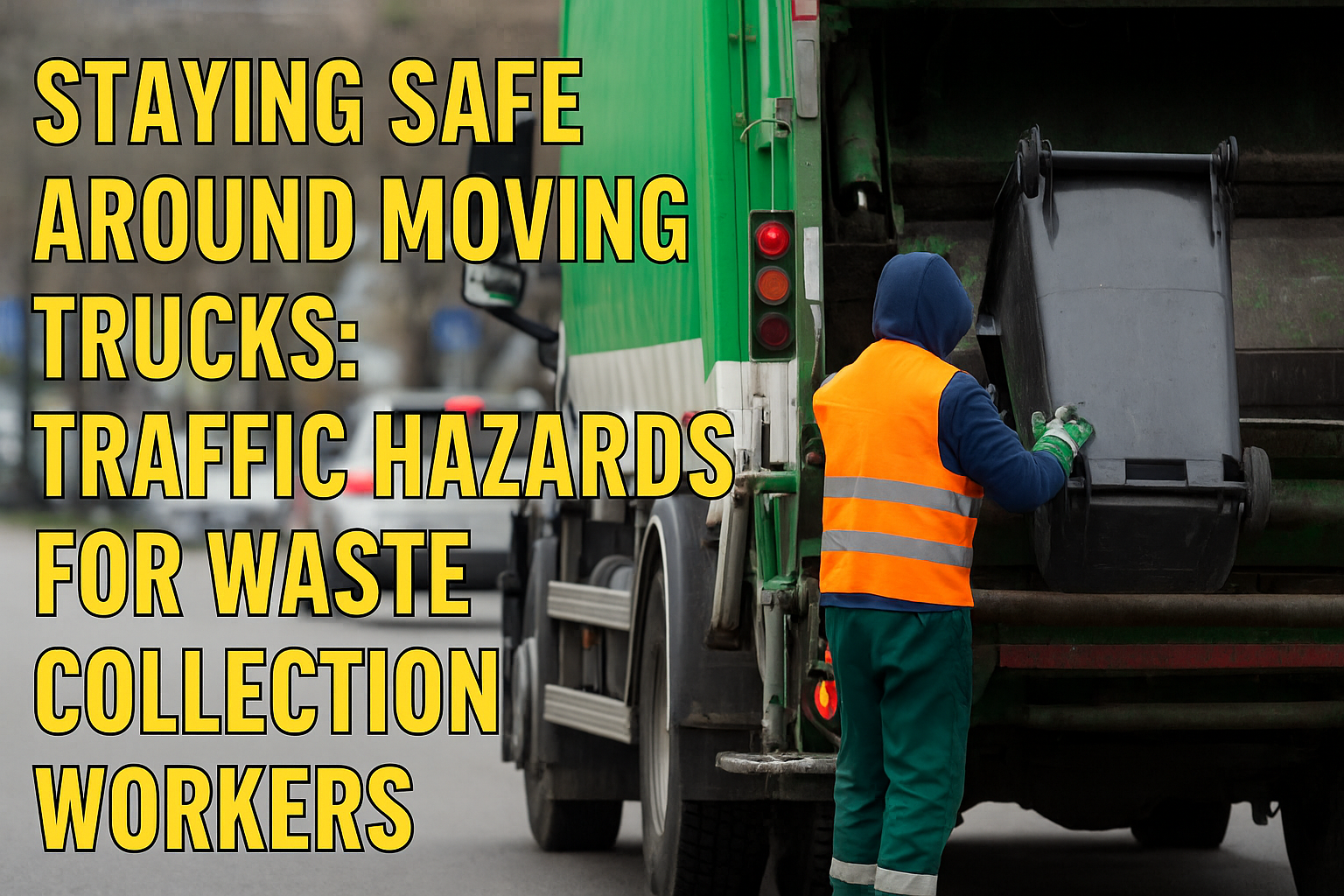 Staying Safe Around Moving Trucks: Traffic Hazards for Waste Collection Workers