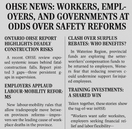 Ontario OHSE Report