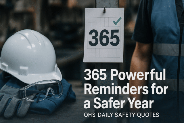 OHS Daily Safety Quotes: 365 Powerful Reminders for a Safer Year – OHSE