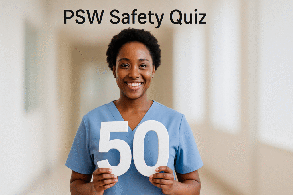 PSW Safety Quiz