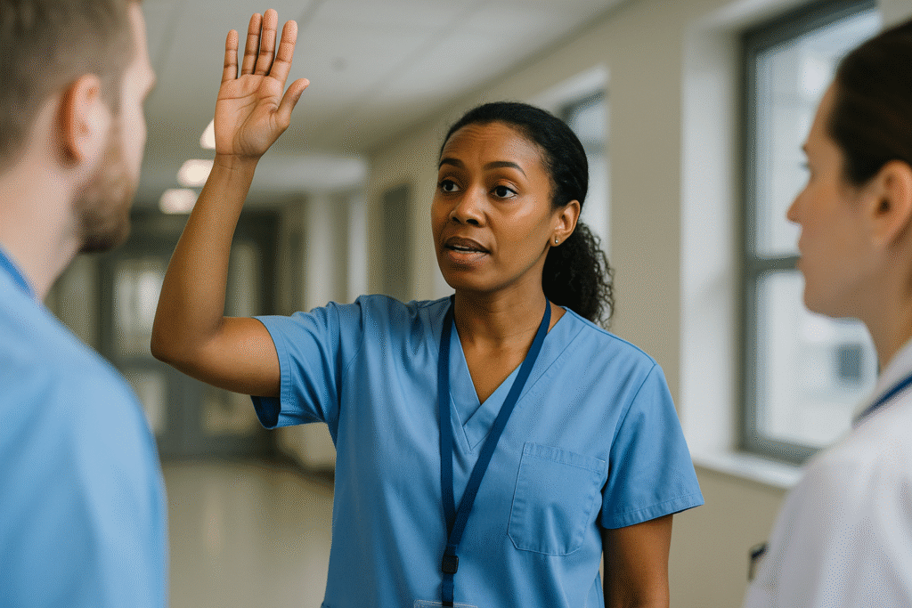 Clarifying questions healthcare practices