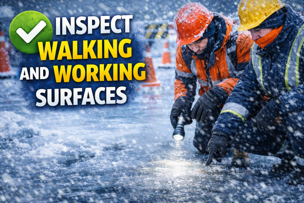 Inspect Walking and Working Surfaces