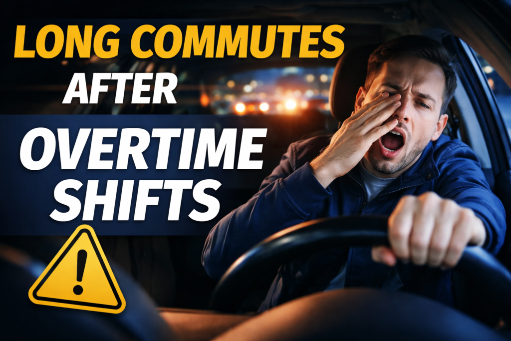 Long Commutes After Overtime Shifts