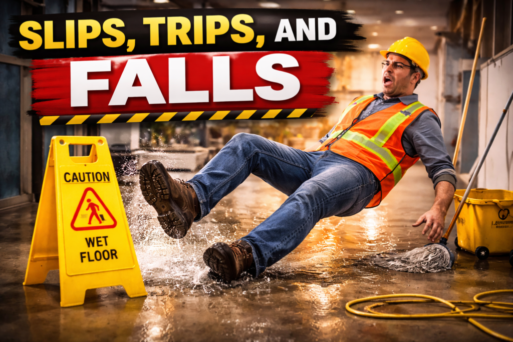 Common Workplace Hazards Employers Often Overlook: Slips, Trips, and Falls