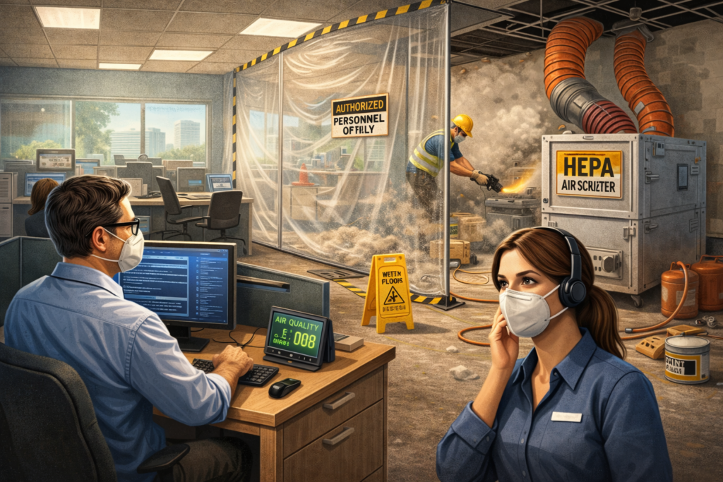 Indoor Air Quality, Dust, and Odour Controls