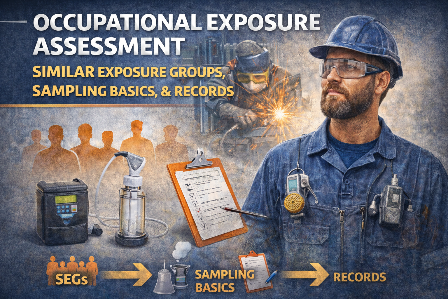 Dangerous Occupational Exposure Assessment Blueprint: # 1 SEGs, Sampling Basics, and Records That Stand Up