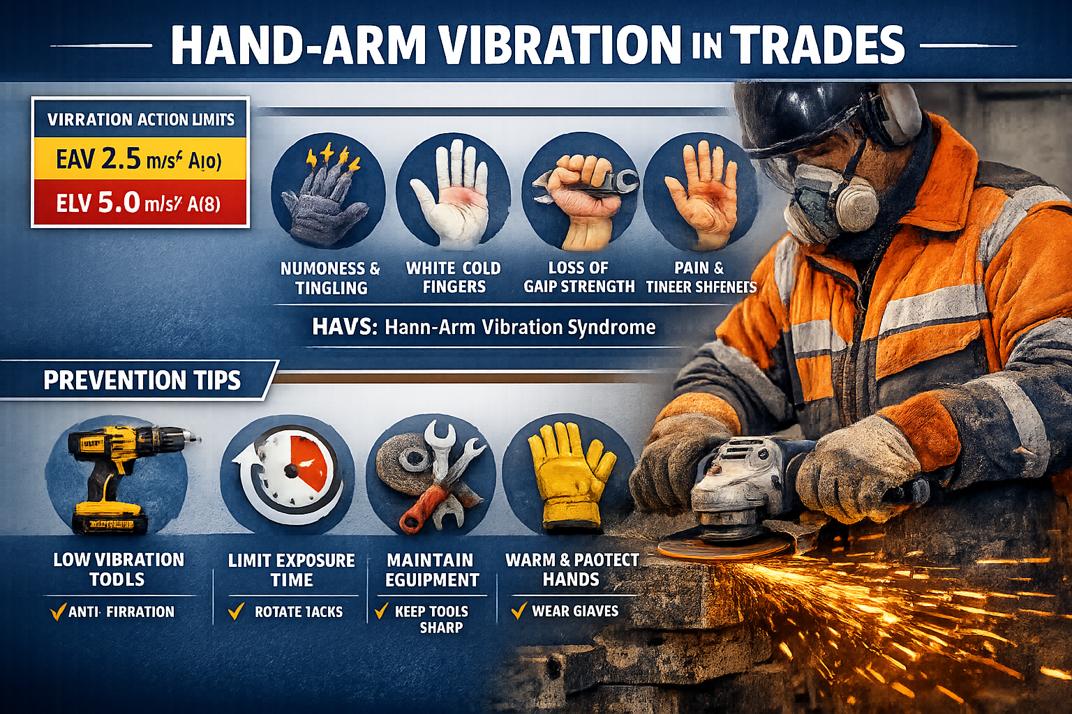Hand-Arm Vibration: A Dangerous, Powerful Prevention Plan for Trades