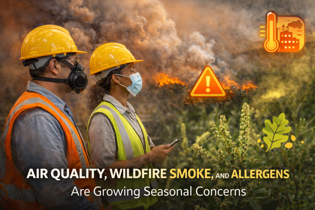 Air Quality, Wildfire Smoke, and Allergens Are Growing Seasonal Concerns