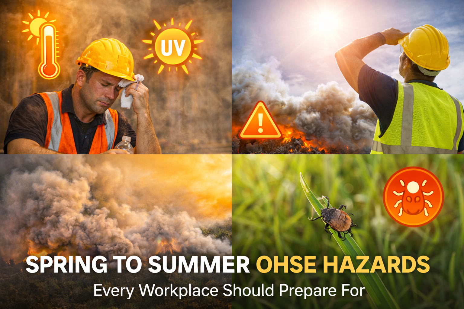 Spring to Summer OHSE Hazards: Essential Risks Every Workplace Should Prepare For
