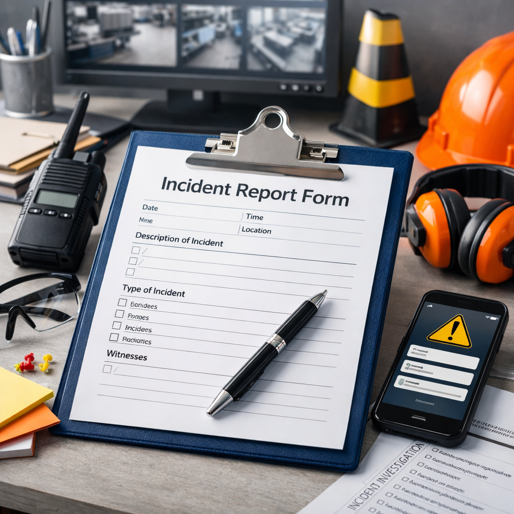 incident reporting procedures