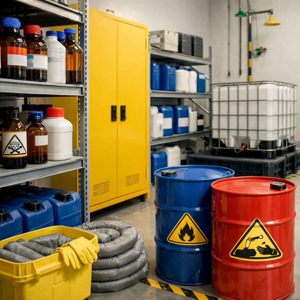 chemical storage practices