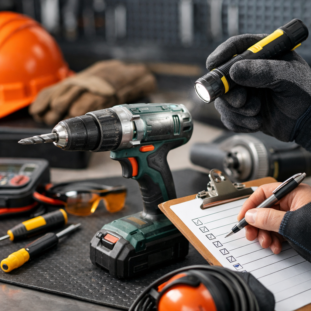 portable tool safety checks