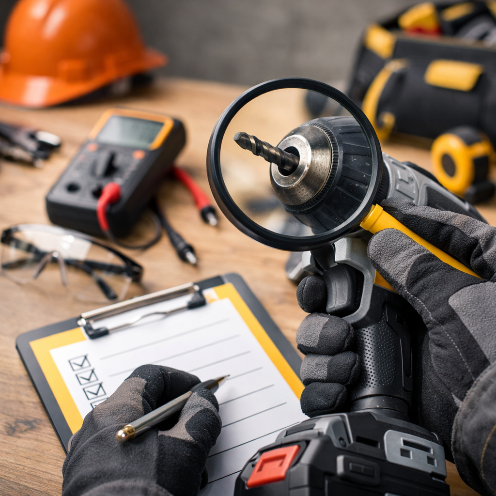 portable tool safety checks