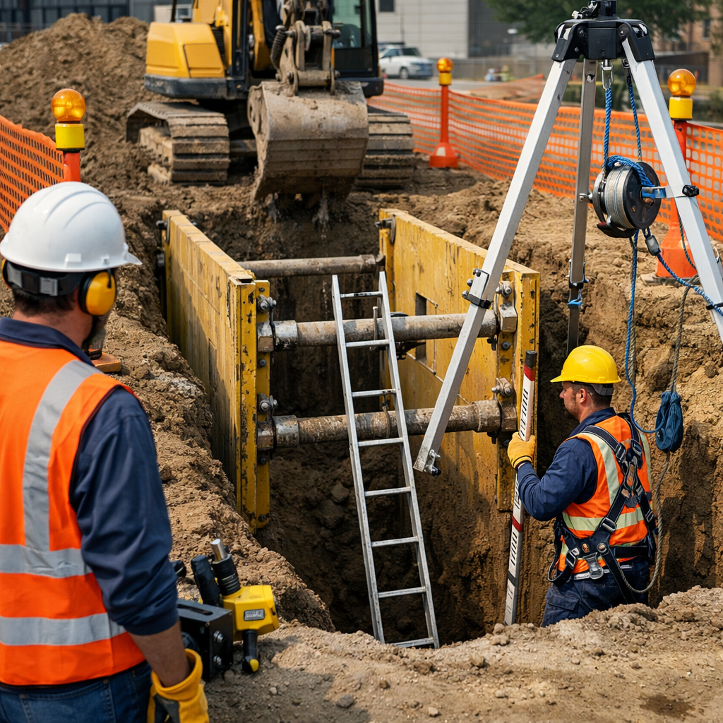 excavation safety controls