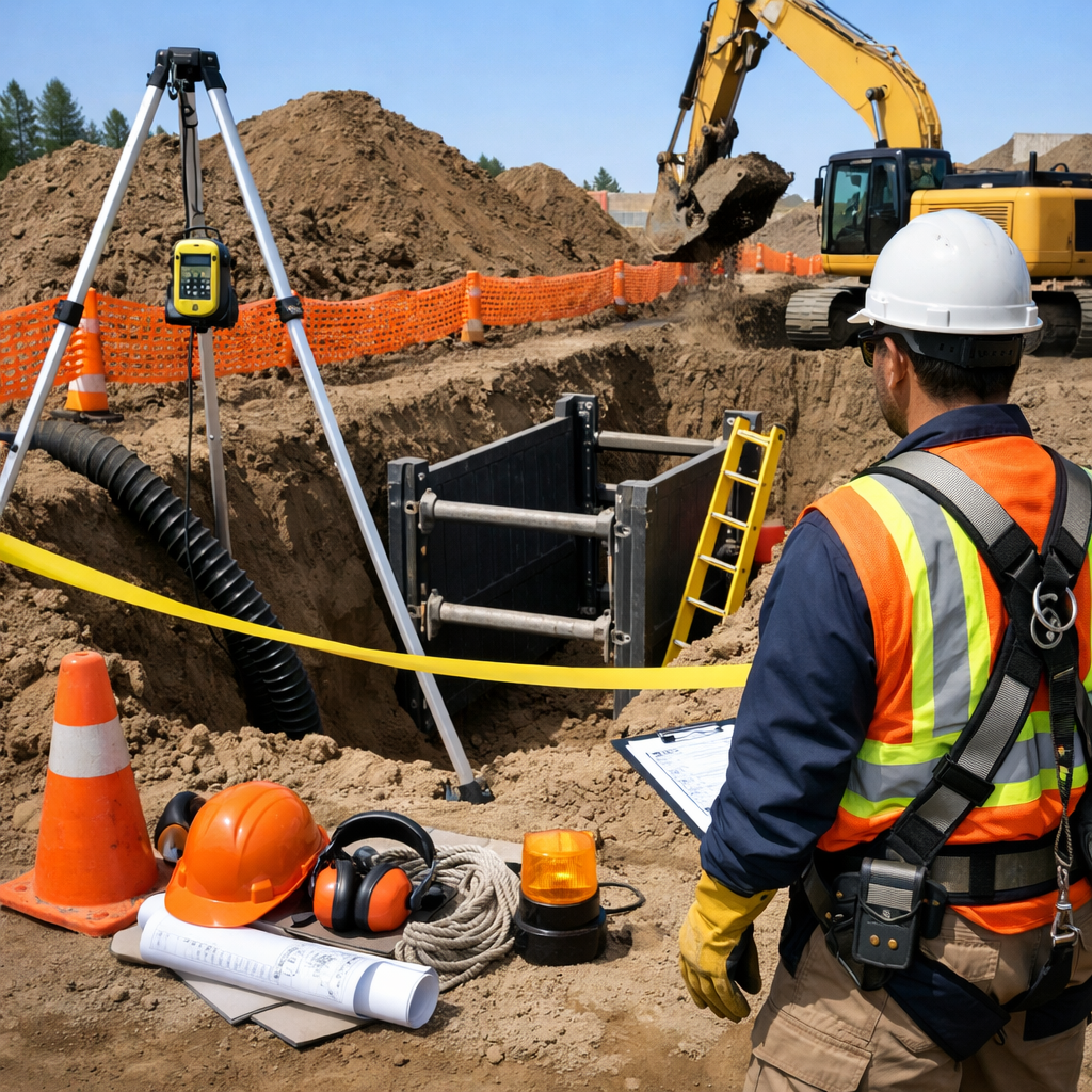 excavation safety controls