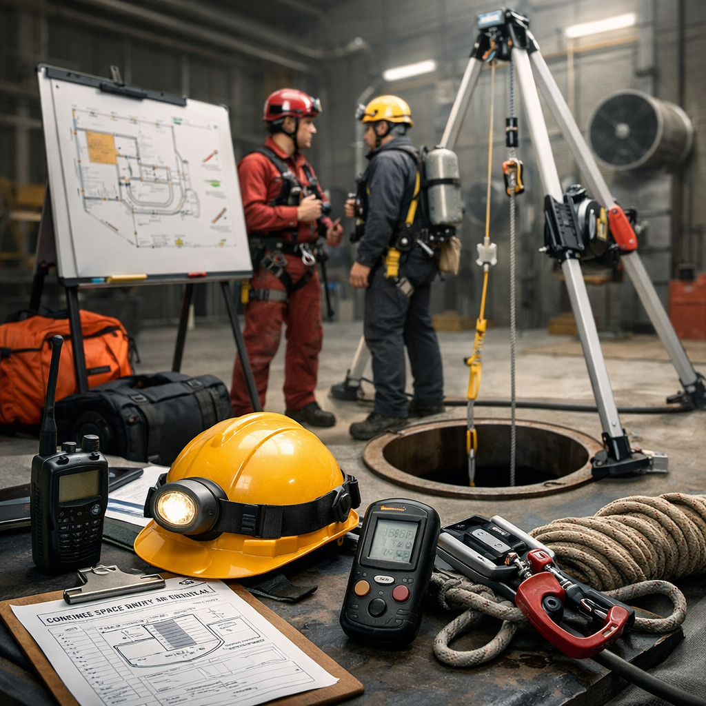 confined space rescue planning
