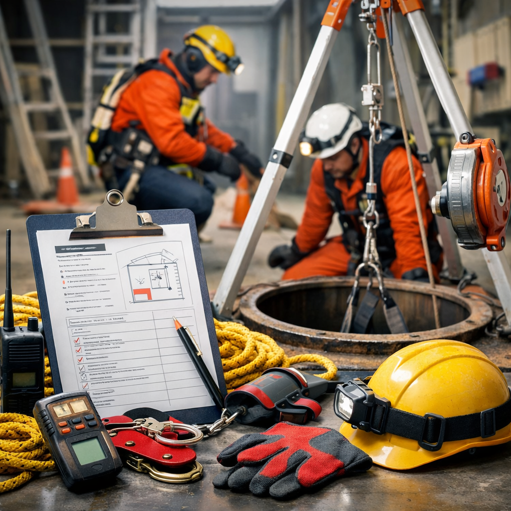 confined space rescue planning