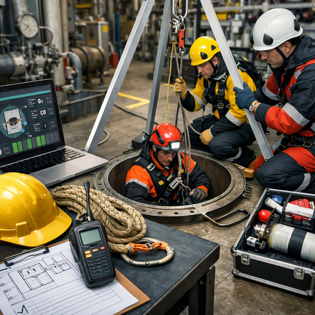 confined space rescue planning