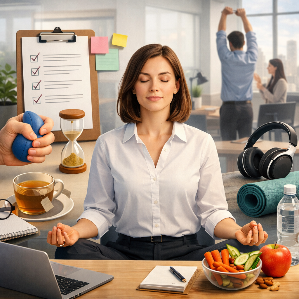 workplace stress management tips