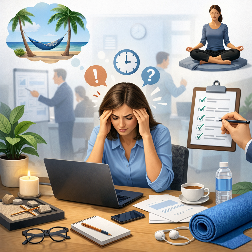 workplace stress management tips