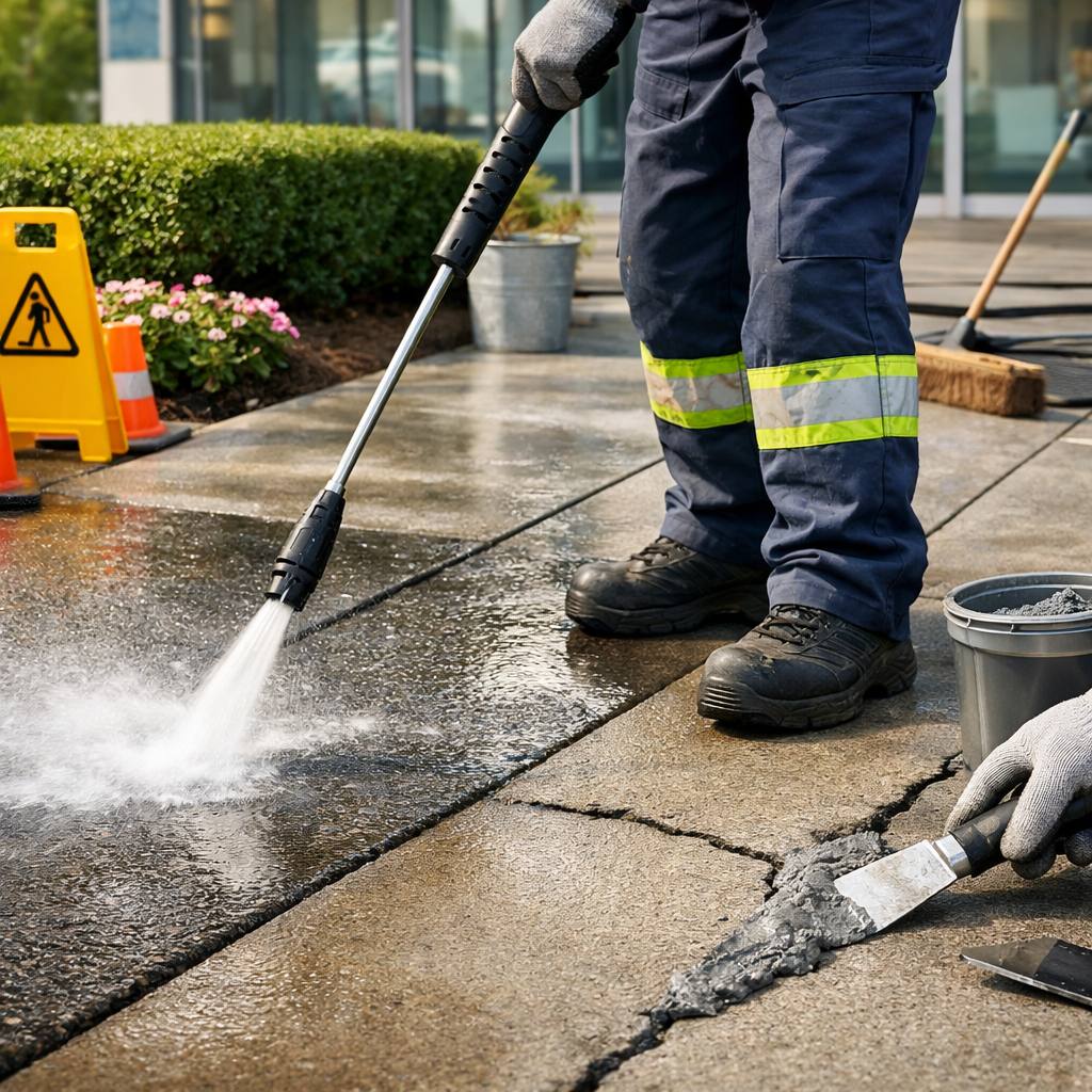 walking surface maintenance