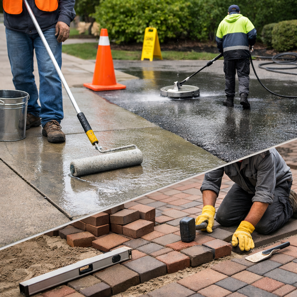 walking surface maintenance