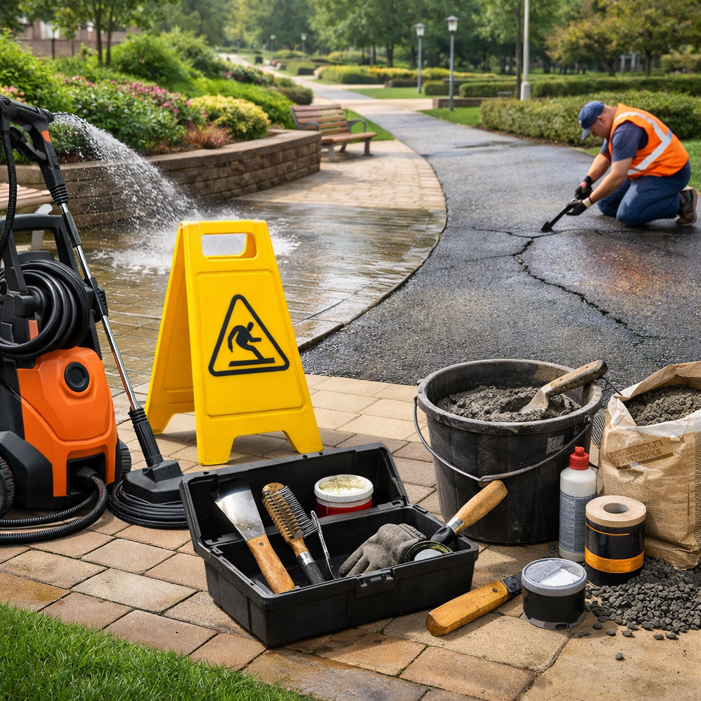 walking surface maintenance